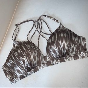 NWOT Aqualuxe molded cup bikini top by Athleta